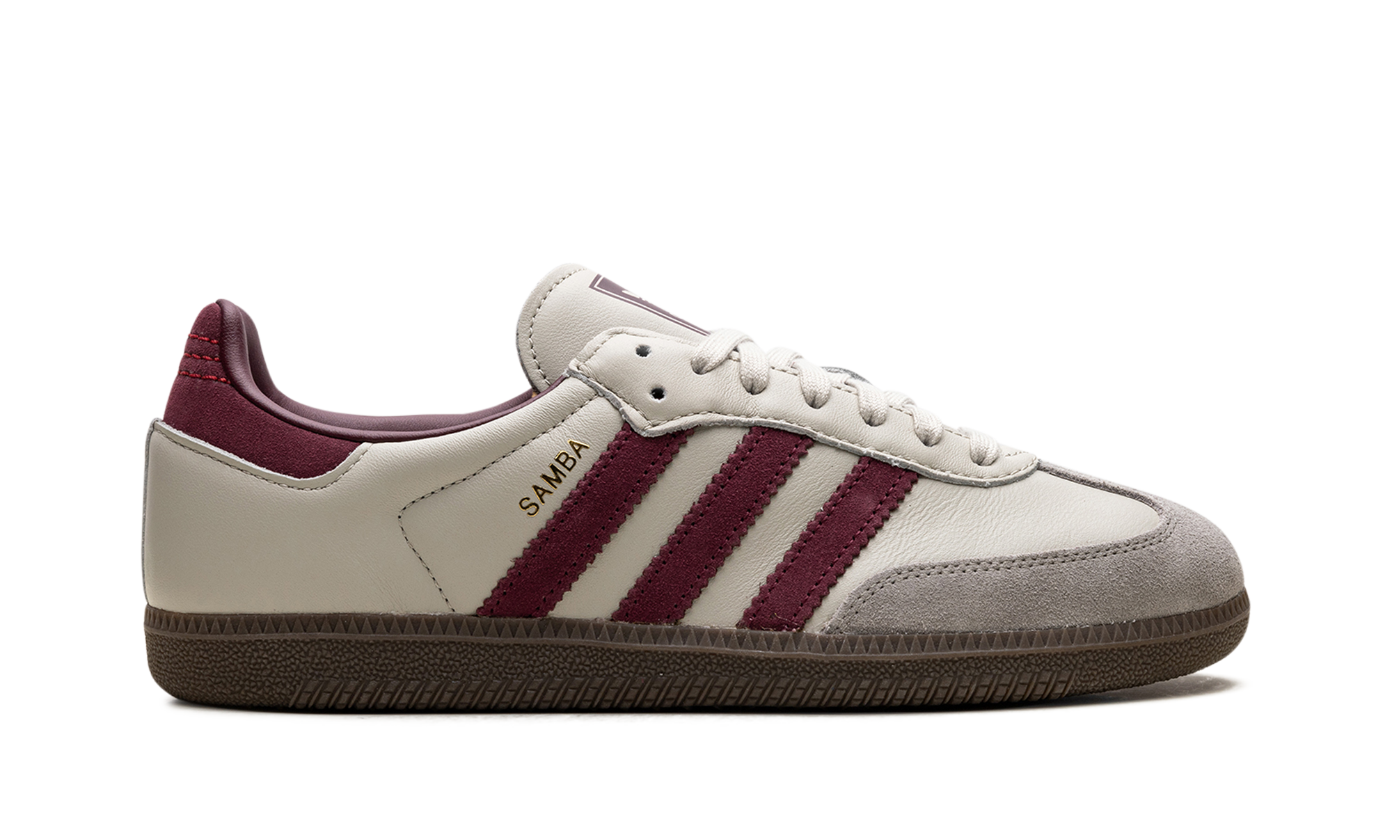 Adidas Samba OG Putty Grey Maroon ID1482