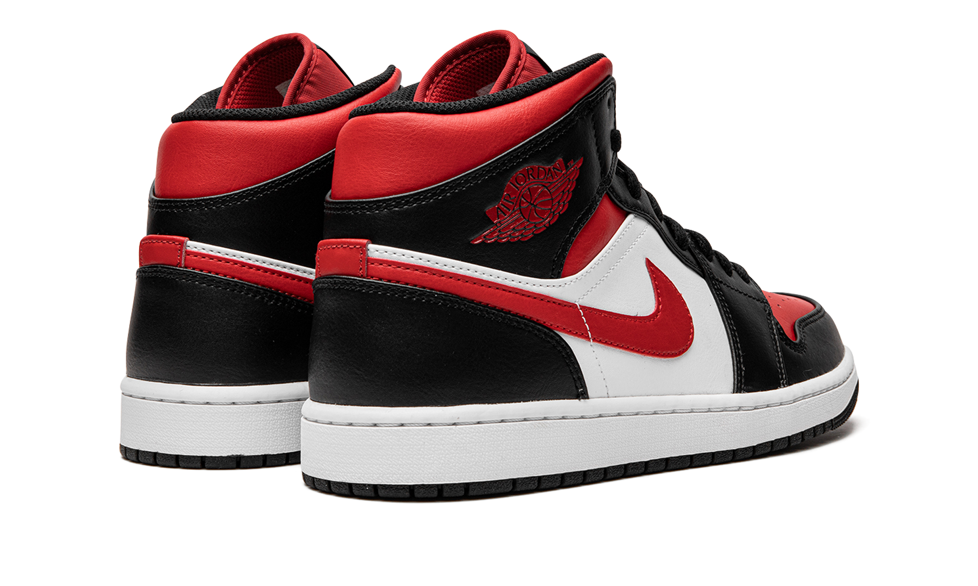 Air Jordan 1 Mid Bred Toe 554724 079