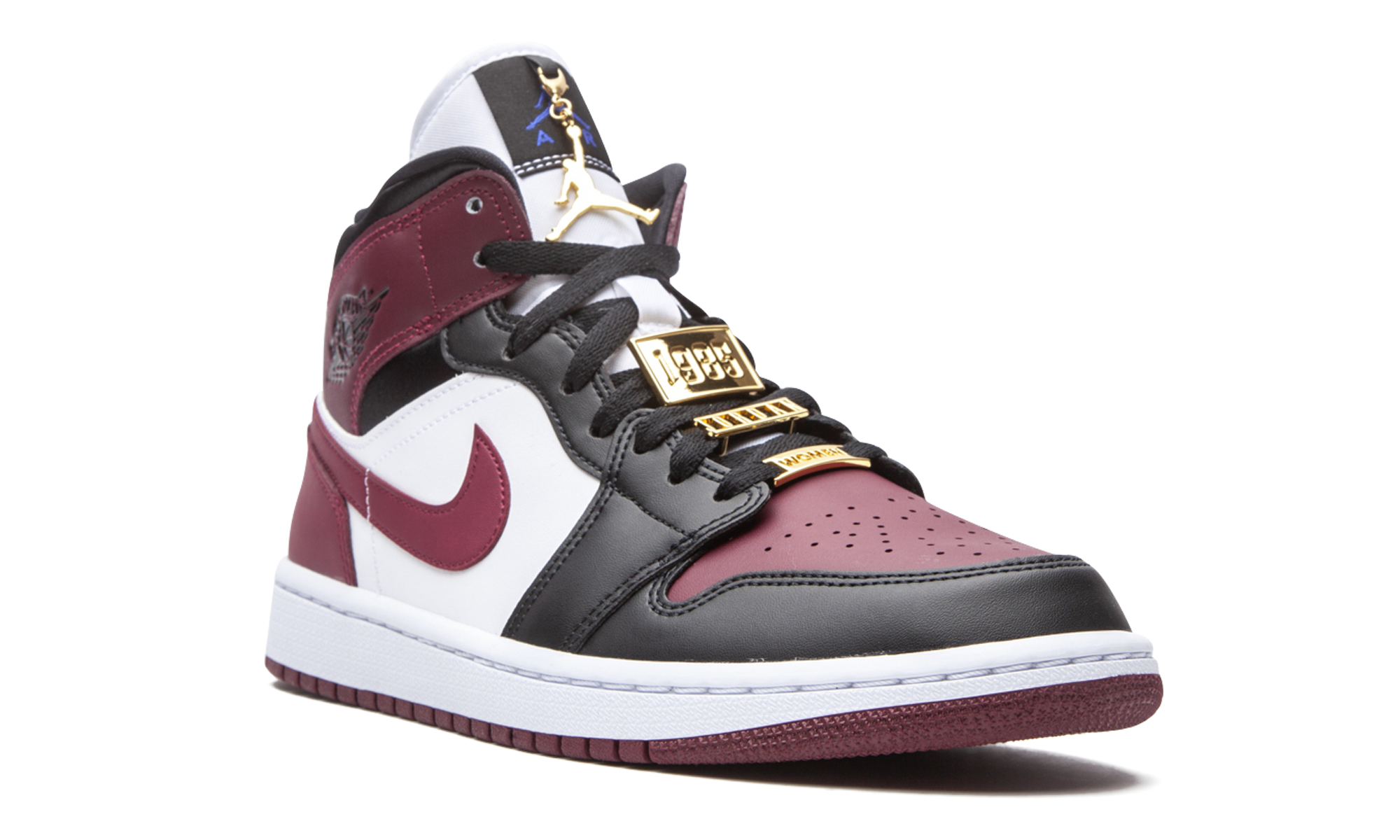 AIR JORDAN 1 MID SE WMNS Gold Pendants CZ4385 016