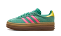 Adidas Gazelle Bold WMNS Court Green Lucid Pink JH9668