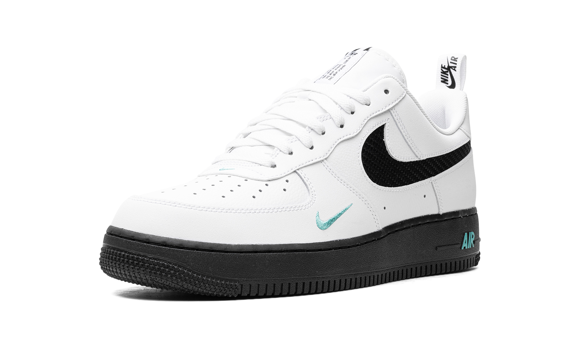 Nike Air Force 1 White/Black Teal DR0155 100