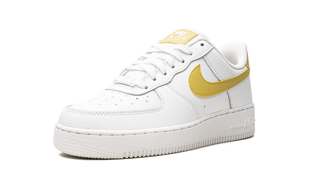 Nike AIR FORCE 1 LO MNS WMNS White / Saturn Gold 315115 170