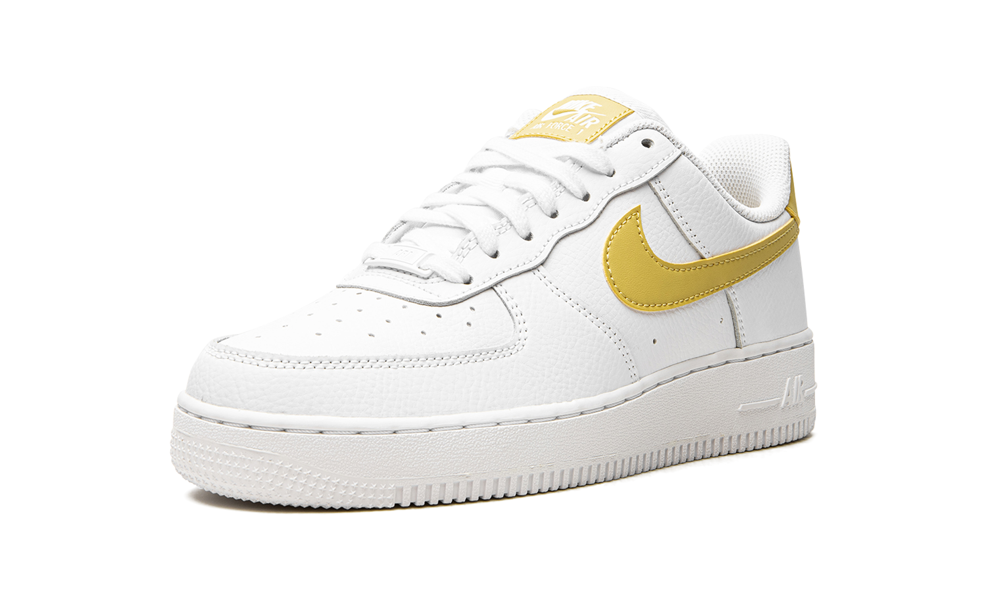 Nike AIR FORCE 1 LO MNS WMNS White / Saturn Gold 315115 170
