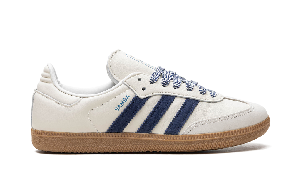 Adidas Samba OG WMNS Off White Dark Blue JI3907
