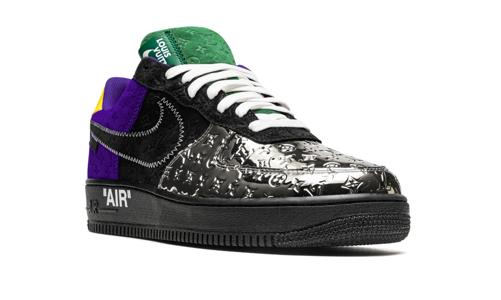 Nike Louis Vuitton Air Force 1 Low Virgil Abloh - Purple Dusk/Metallic Silver 1A9VCC