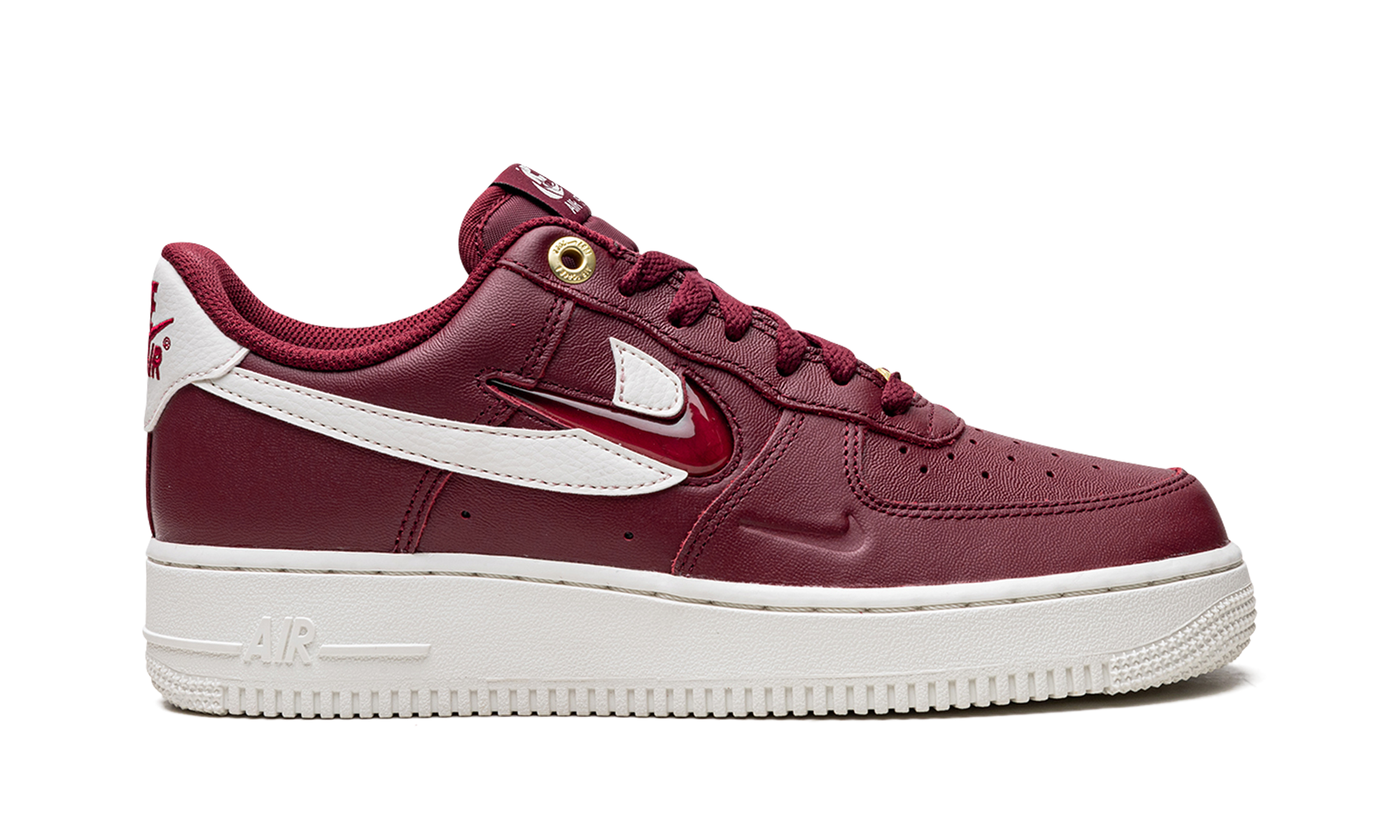 Nike AIR FORCE 1 LO WMNS Logo Pack - Deep Red DZ5616 600