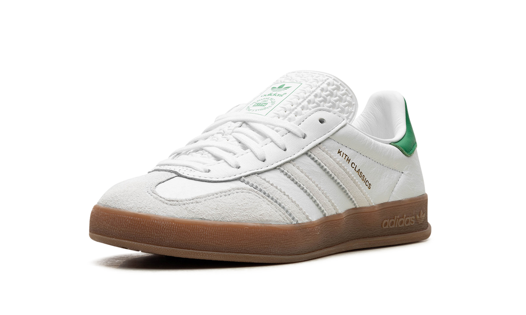 Adidas Gazelle Indoor Kith- White / Green IH2515