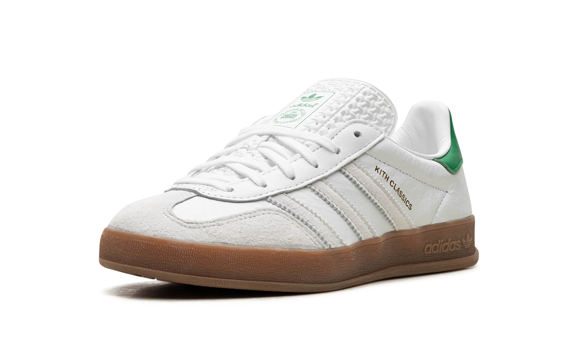 Adidas Gazelle Indoor Kith- White / Green IH2515