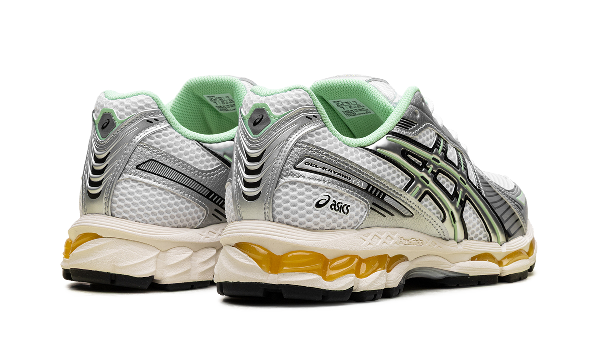 Asics Gel-Kayano 12.1 Silver Green Orange 1203A827 100