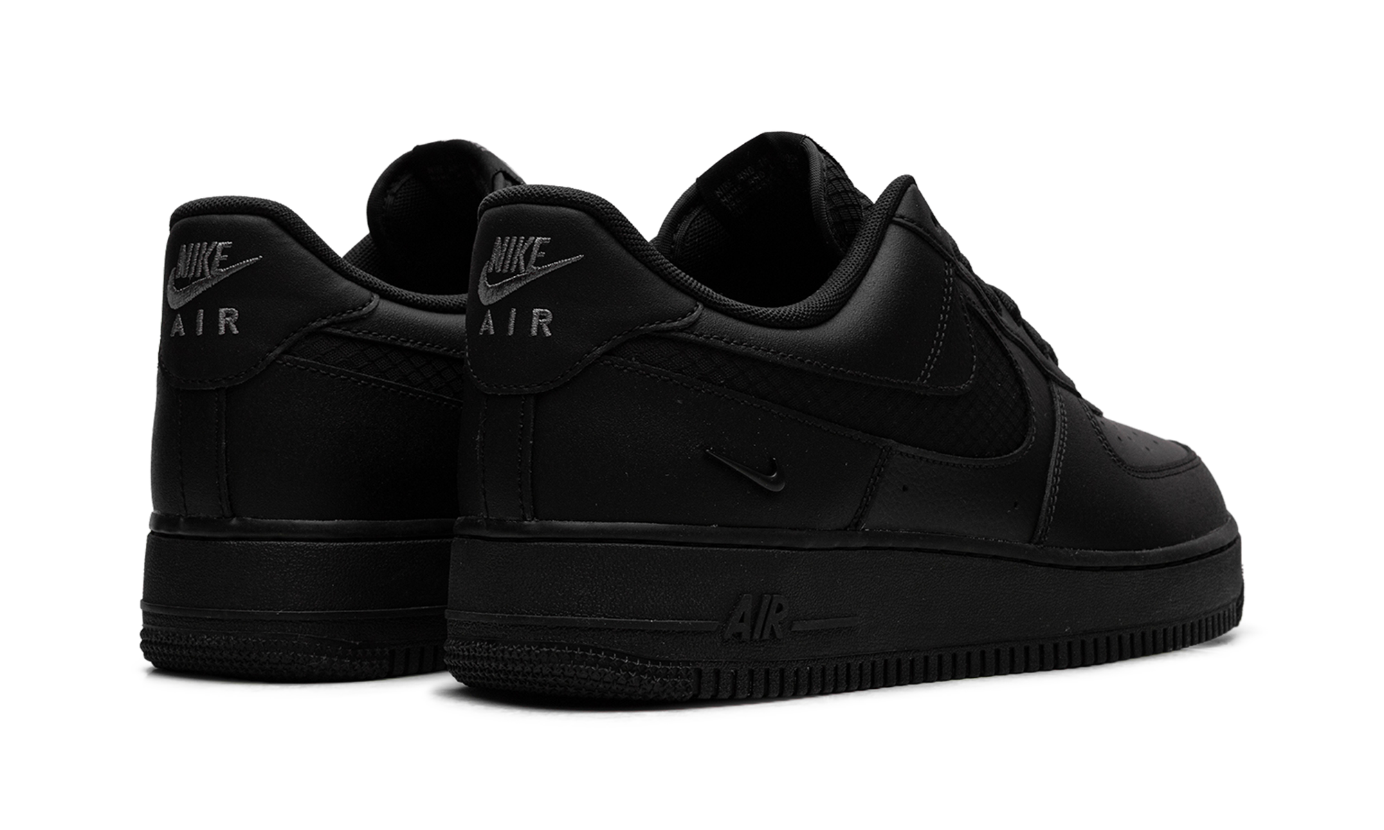 Nike Air Force 1 '07 LV8 Triple Black Ripstop IH4452 001