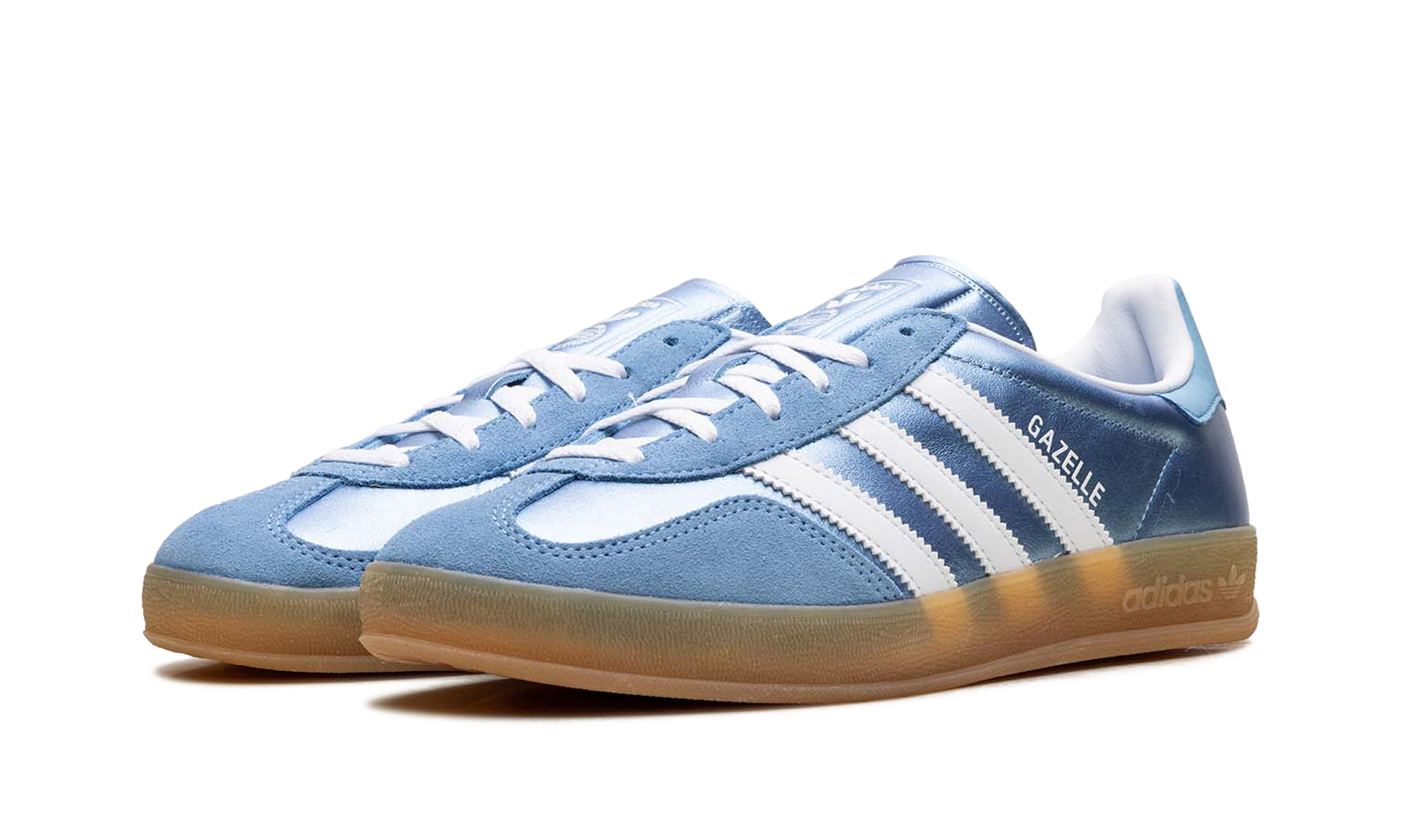 Adidas Gazelle Indoor Blue Cloud White Gum JS1407