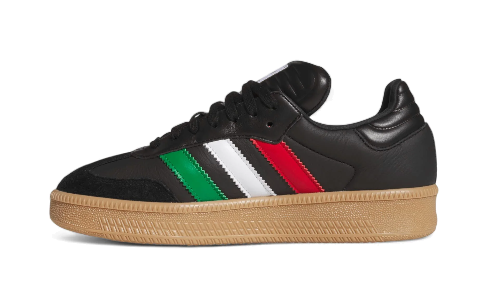 Adidas SAMBA XLG Black Better Scarlet Green KI8777