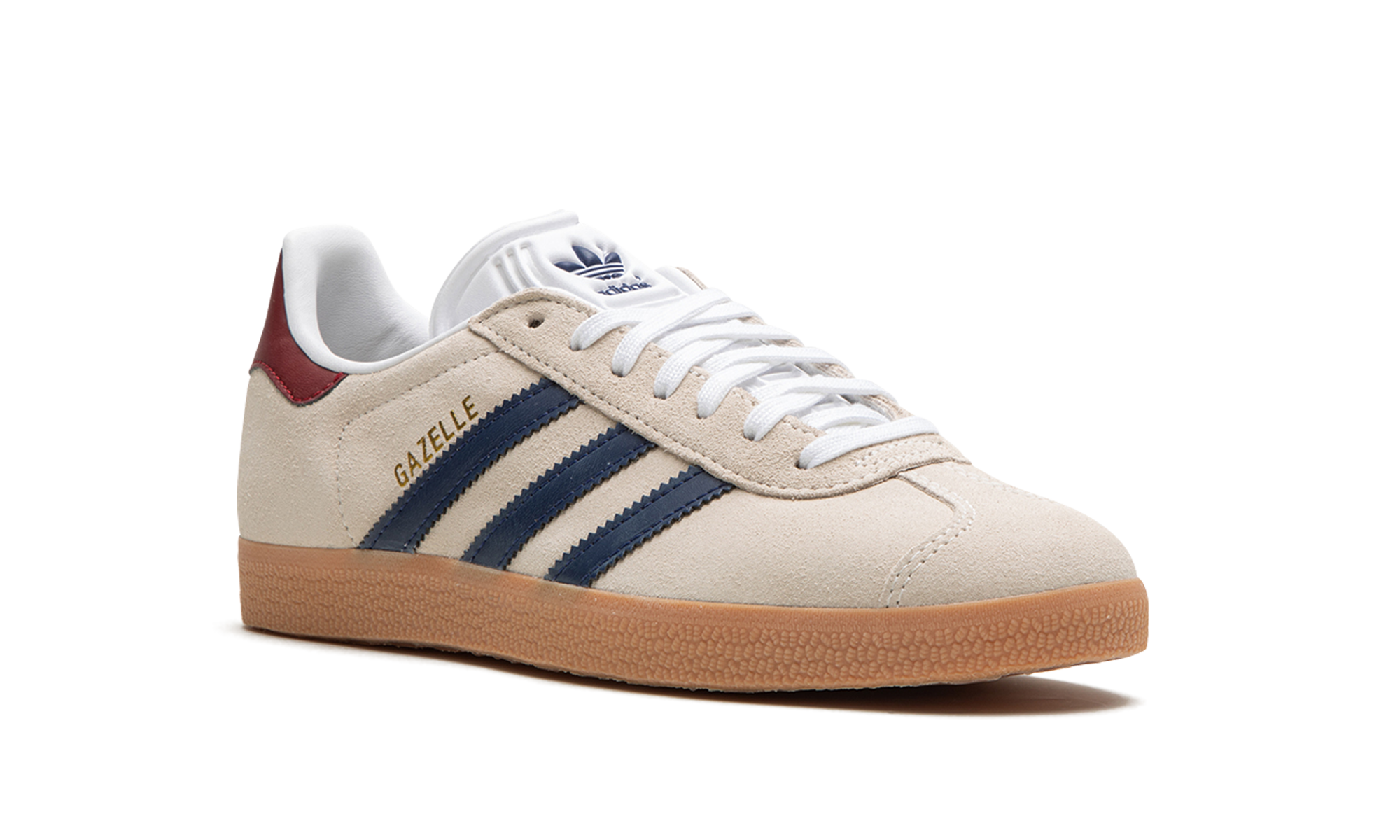Adidas Gazelle Off White / Dark Blue / Gum IE0546