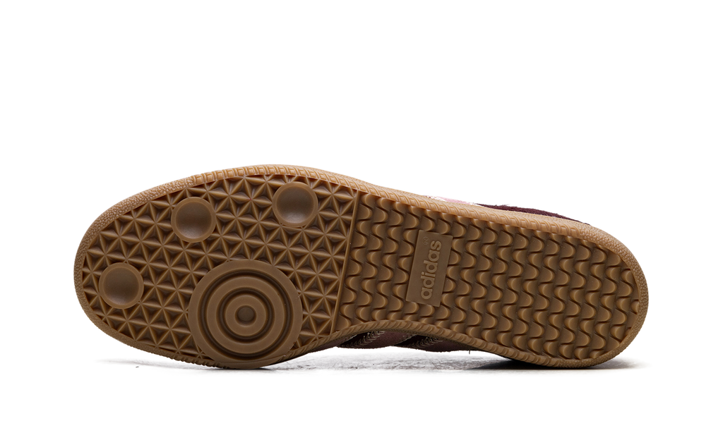 Adidas Samba OG WMNS Maroon Sand Strata Pony JP5330