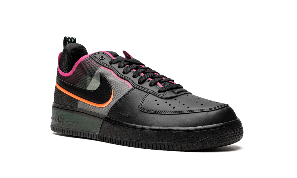 Nike Air Force 1 React Black / Pink Prime DH7615 001