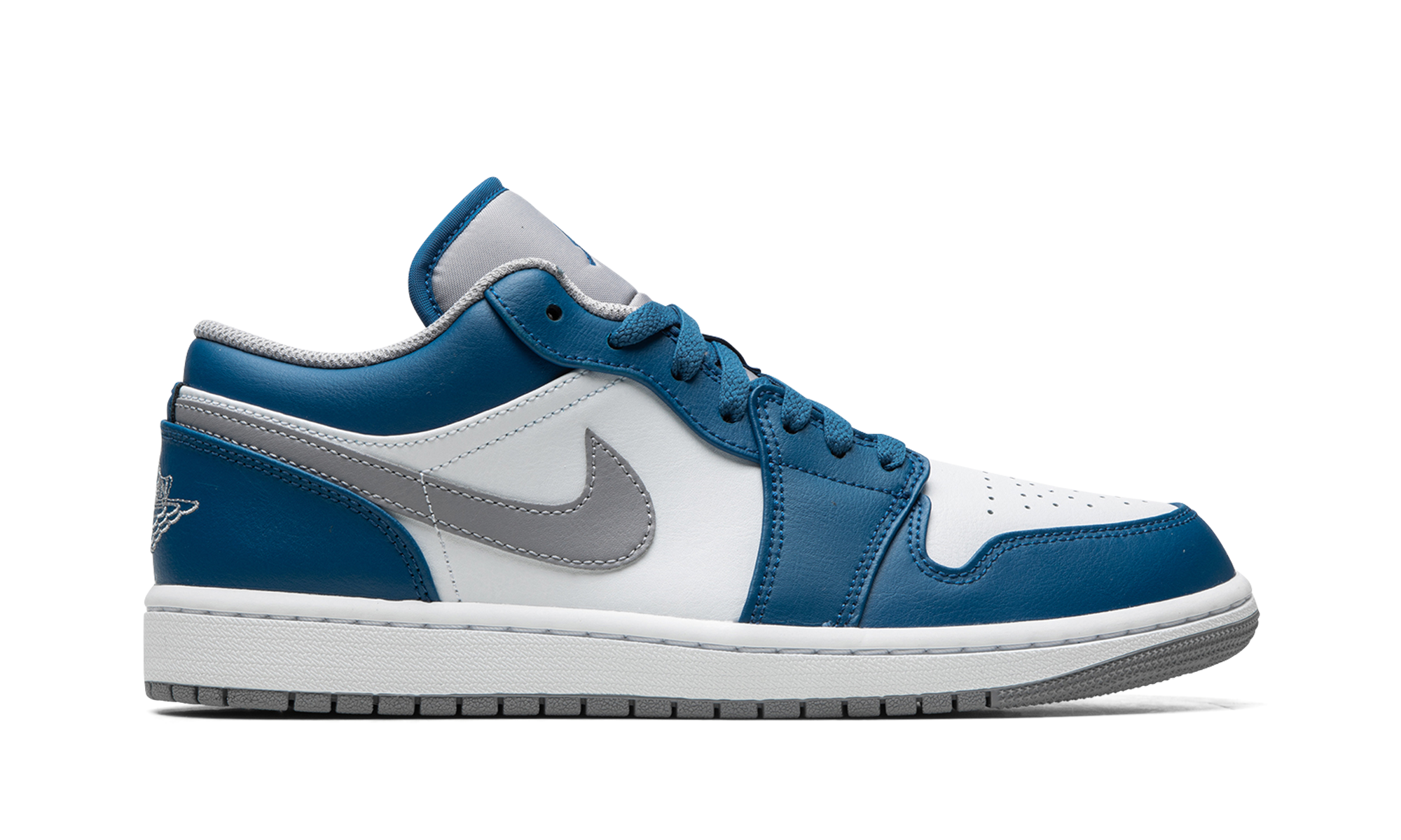 Air Jordan 1 Low True Blue 553558 412