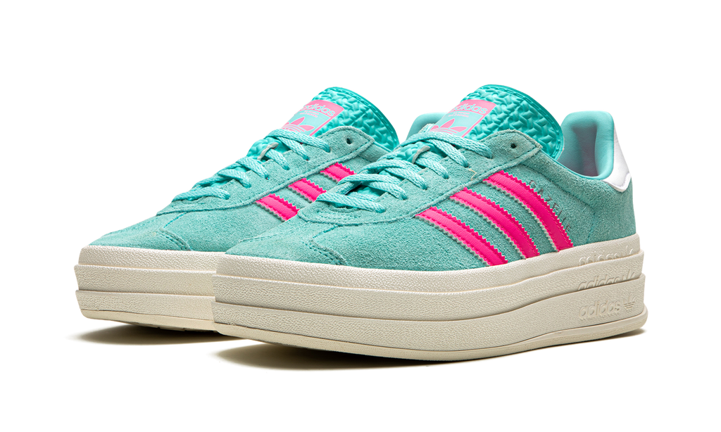 Adidas GAZELLE BOLD WMNS Flash Aqua / Lucid Pink ID7026