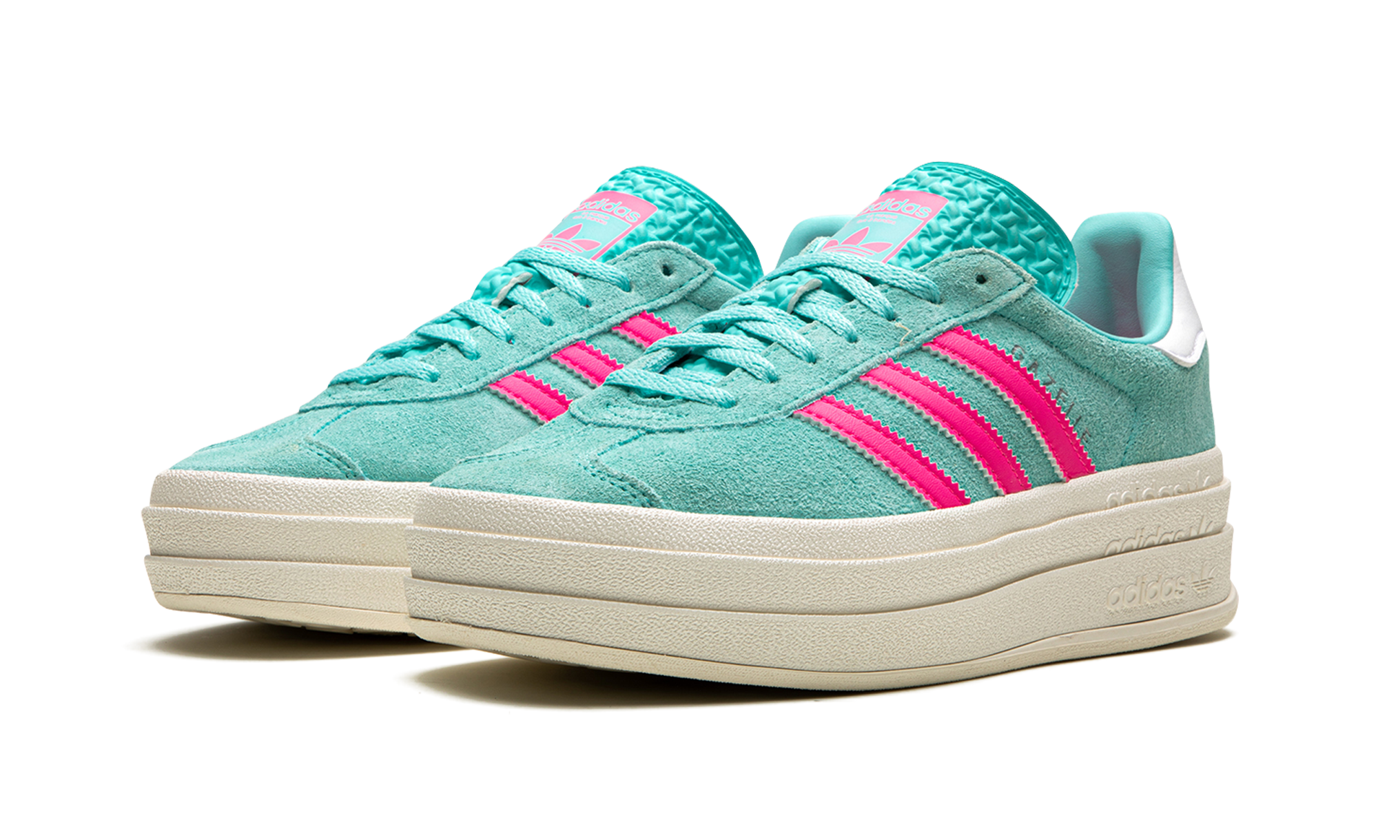 Adidas GAZELLE BOLD WMNS Flash Aqua / Lucid Pink ID7026