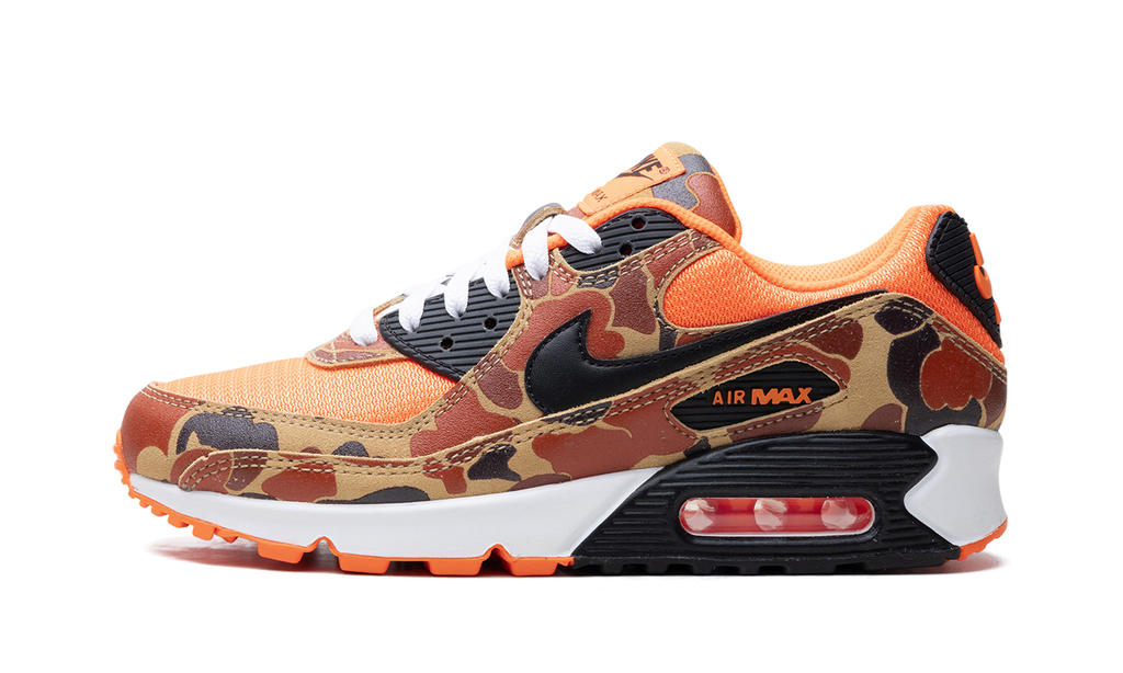 Nike Air Max 90 Orange Duck Camo CW4039 800