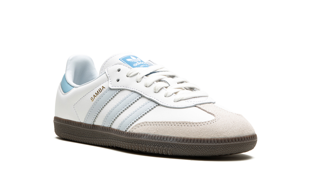 Adidas Samba OG White / Halo Blue ID2055