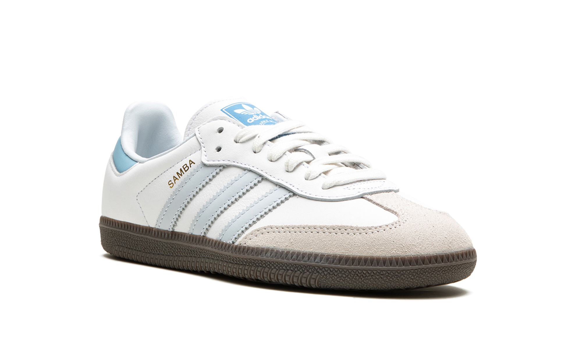 Adidas Samba OG White / Halo Blue ID2055