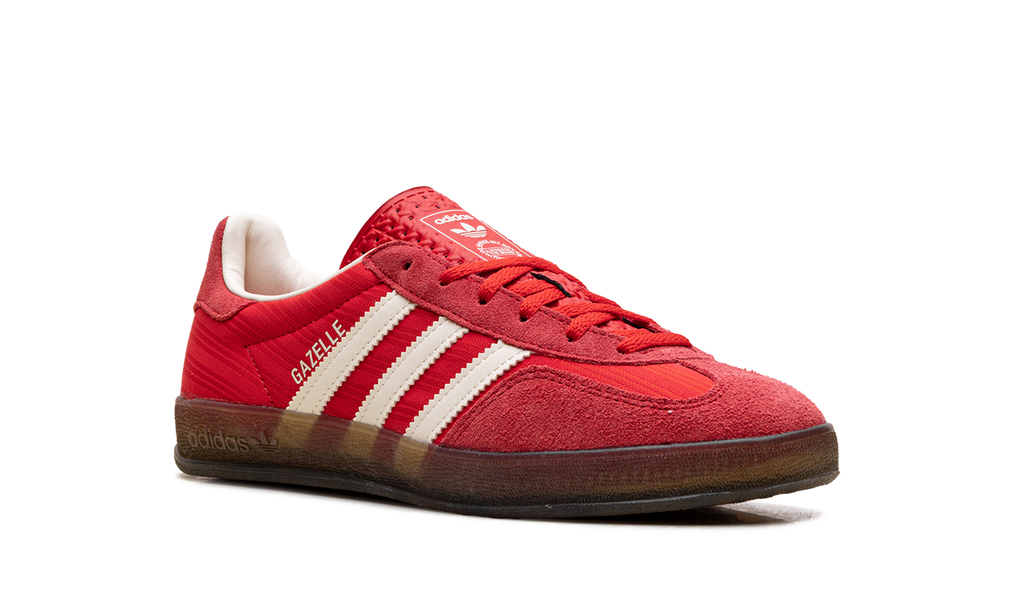 Adidas Gazelle Indoor Satin Wmns Red Pinstripe JS1411