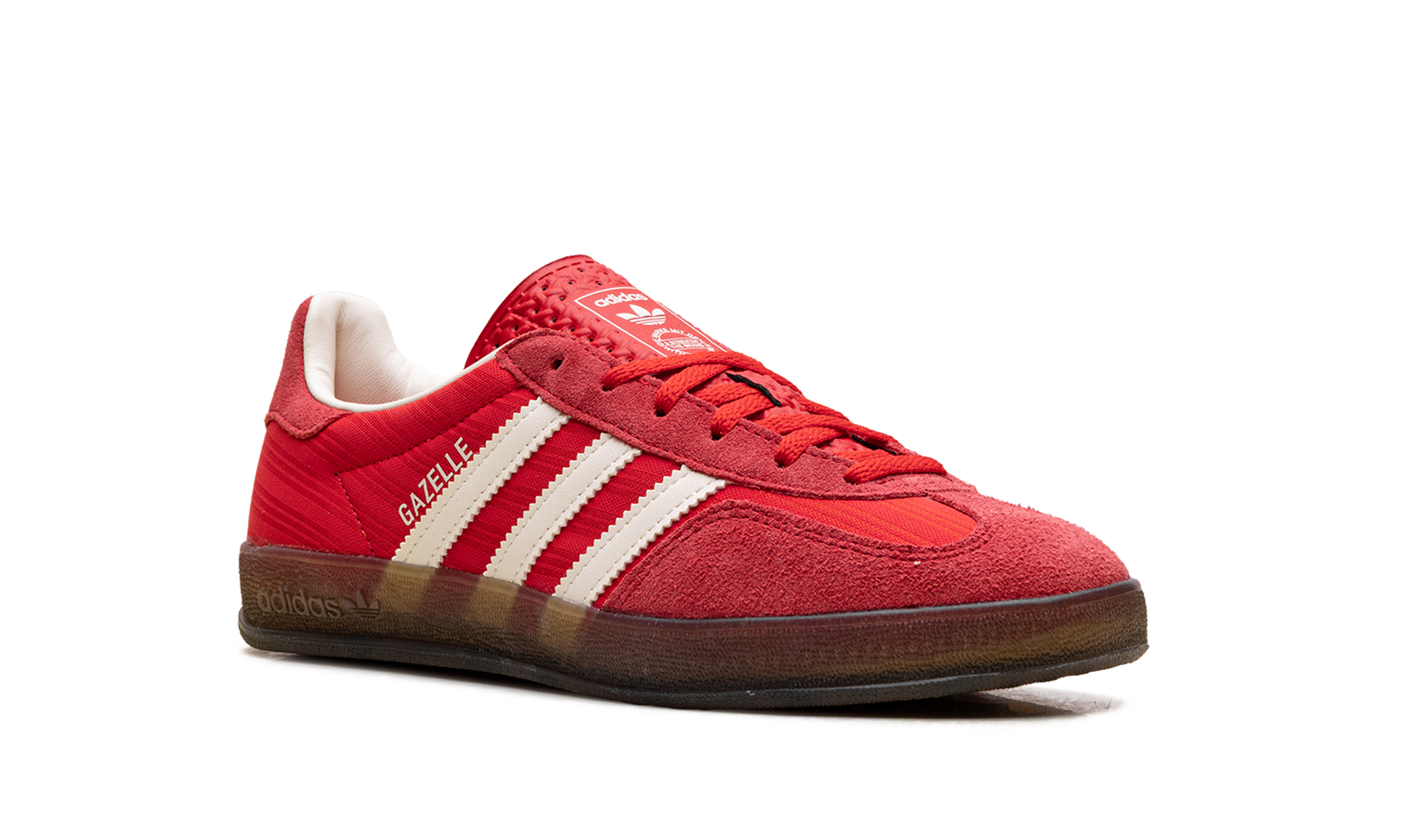 Adidas Gazelle Indoor Satin Wmns Red Pinstripe JS1411