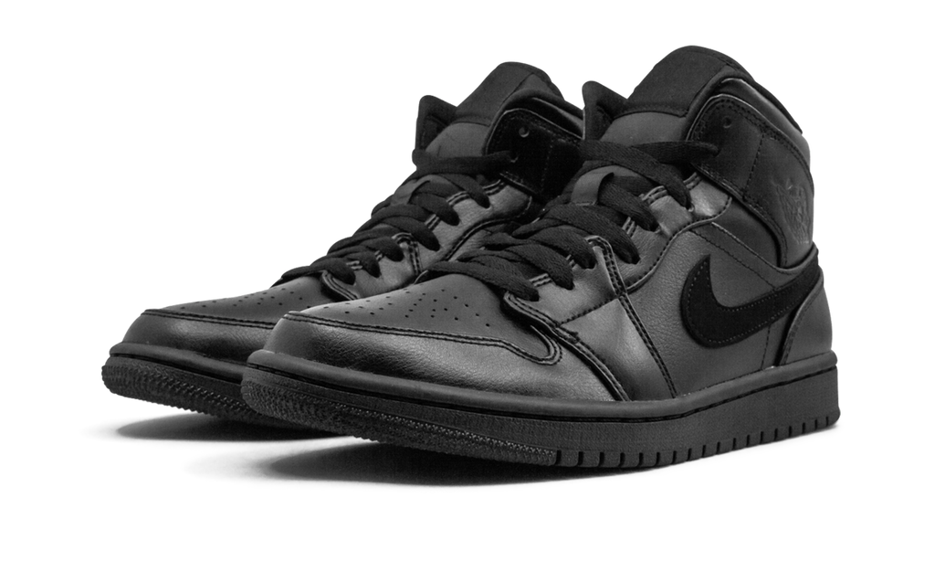 Air Jordan 1 Mid Triple black 554724 090