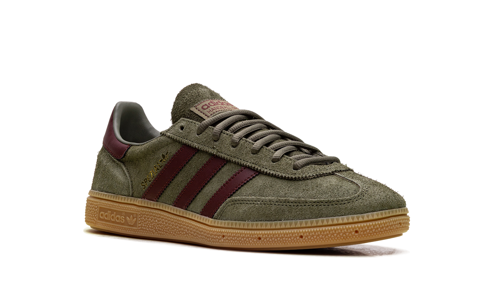 Adidas Handball Spezial Focus Olive Fox Brown Gum JQ8297