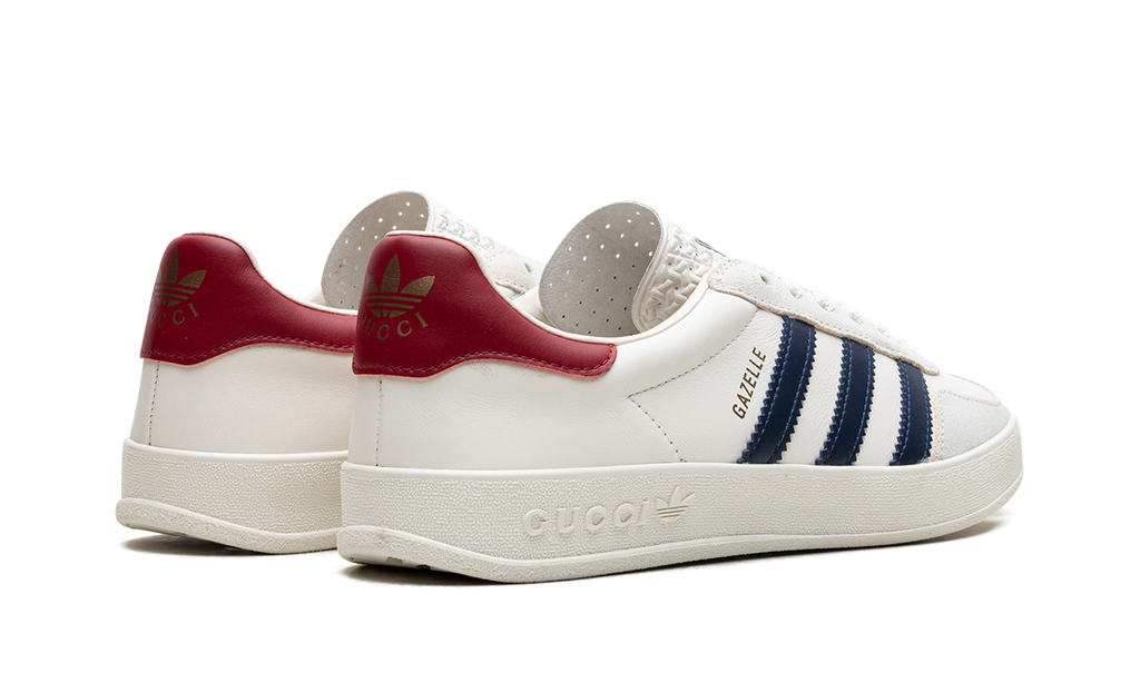 Adidas Gucci Gazelle White/Red 707847 UTT10 9060