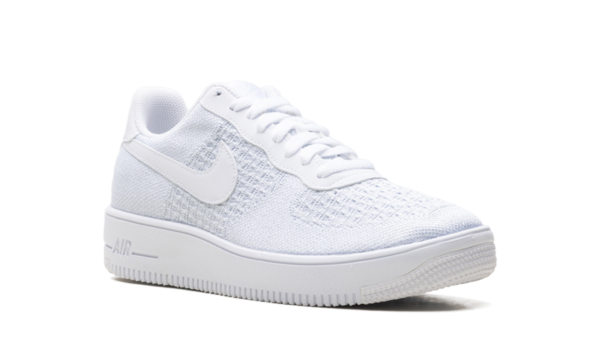 Nike AIR FORCE 1 FLYKNIT LOW 2.0 PURE PLATINUM AV3042 100