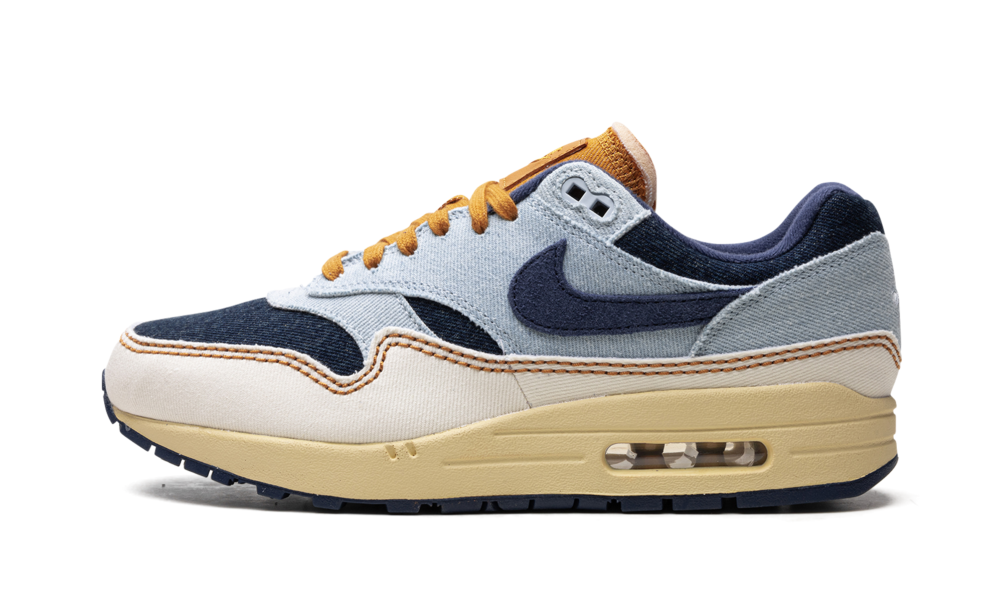 Nike AIR MAX 1 '87 WMNS AURA / MIDNIGHT NAVY / PALE IVORY FQ8900 440