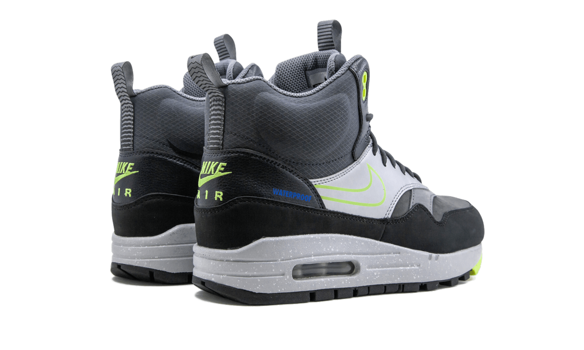 Nike AIR MAX 1 MID SNKRBT P MNS WMNS Black Volt 685269 002