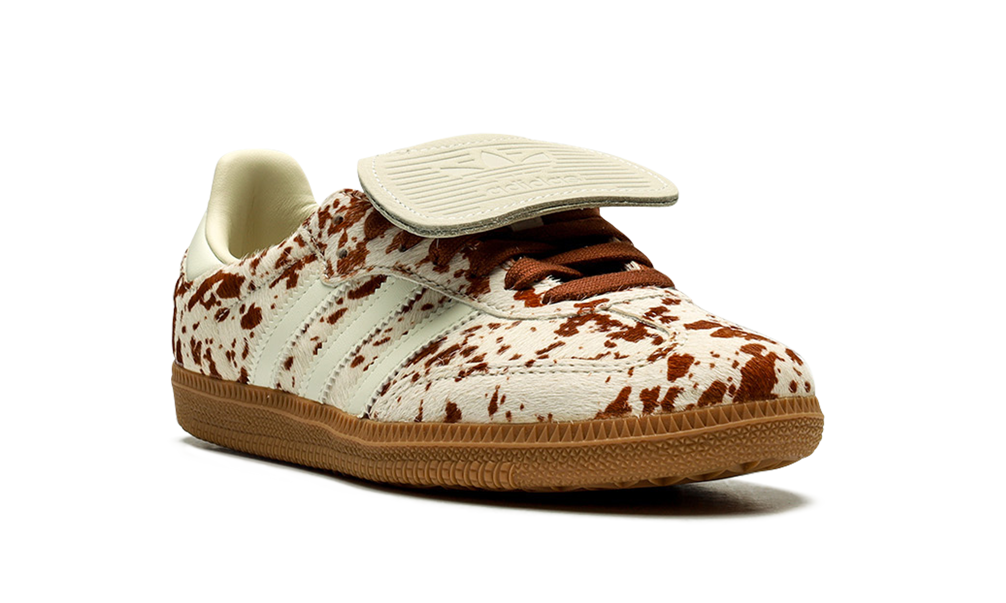 Adidas Samba LT WMNS Cow Print Brown White JS3931