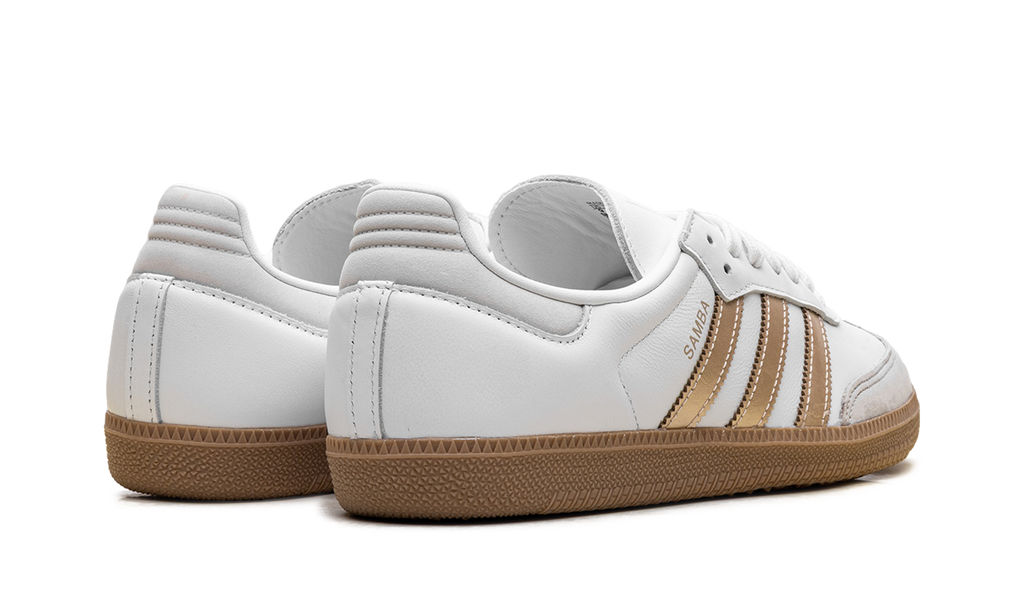 Adidas Samba OG WMNS White Wonder Gold Metallic IH9127