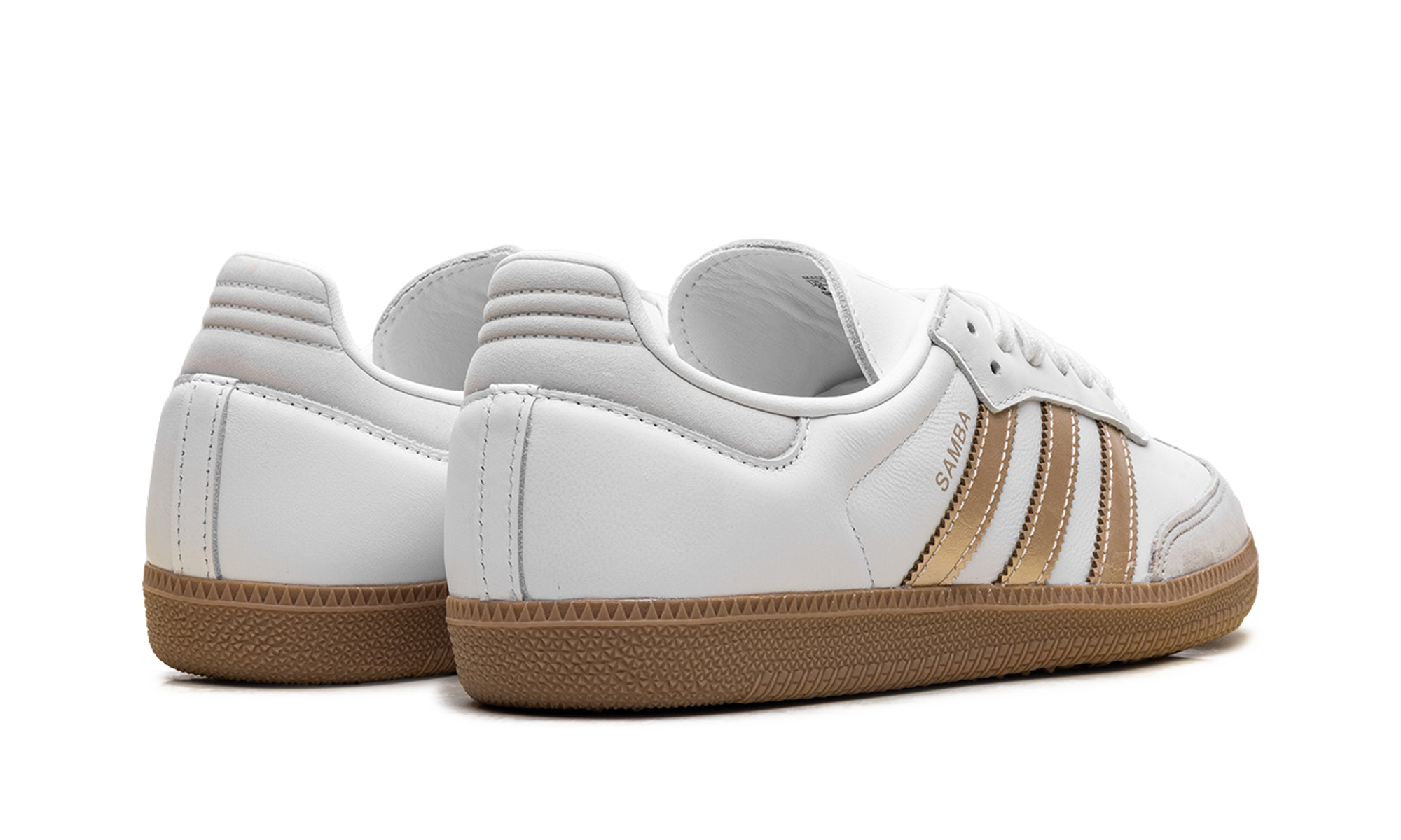 Adidas Samba OG WMNS White Wonder Gold Metallic IH9127