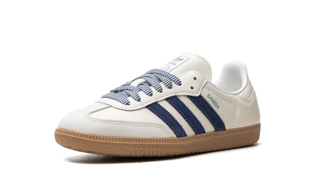 Adidas Samba OG WMNS Off White Dark Blue JI3907