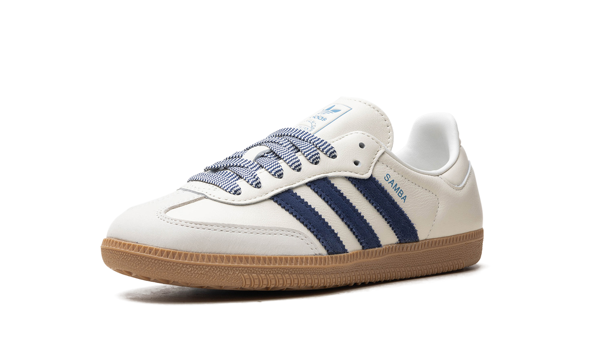Adidas Samba OG WMNS Off White Dark Blue JI3907
