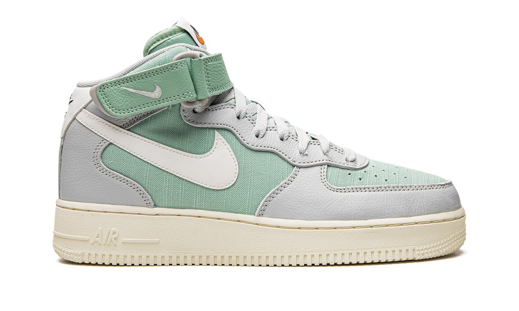 Nike Air Force 1 Mid '07 LX Grey Fog Enamel Green DQ8766 002