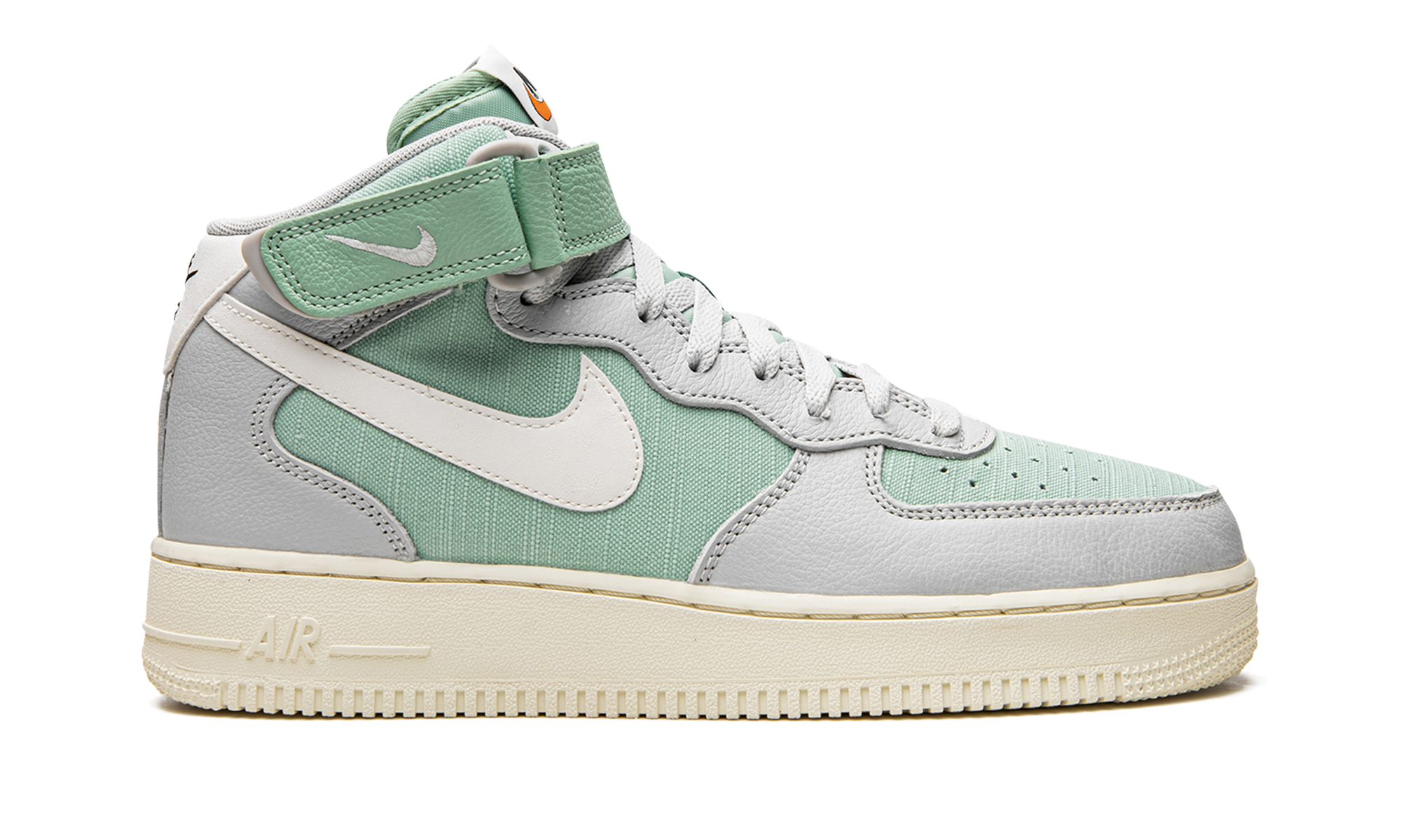 Nike Air Force 1 Mid '07 LX Grey Fog Enamel Green DQ8766 002