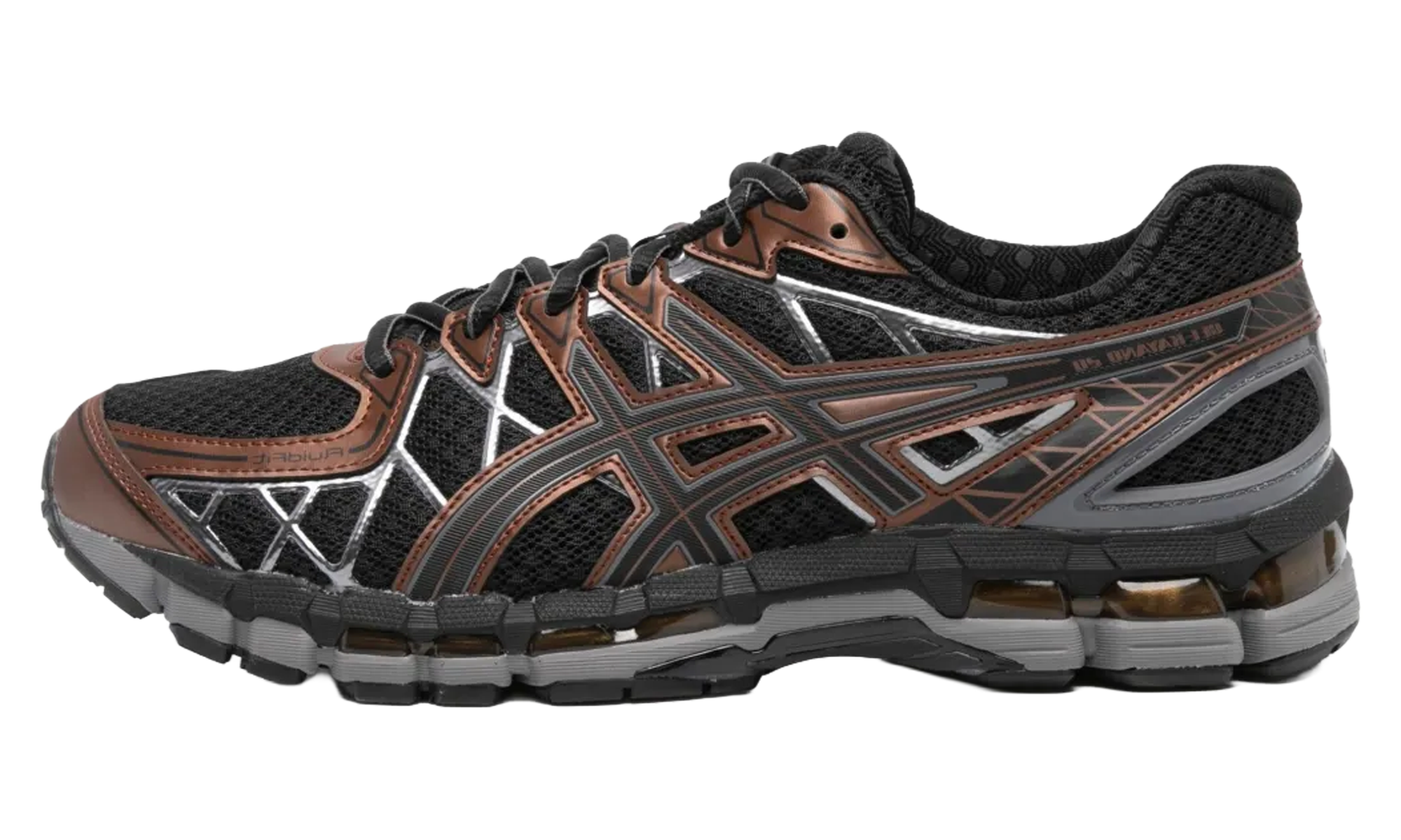 Asics GEL-KAYANO 20 BLACK / REDDISH BROWN 1203A388 002