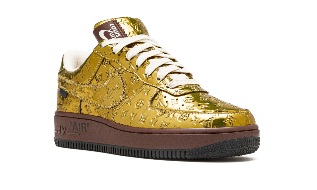 Nike Louis Vuitton Air Force 1 Low Virgil Abloh - Metallic Gold 1A9VG3