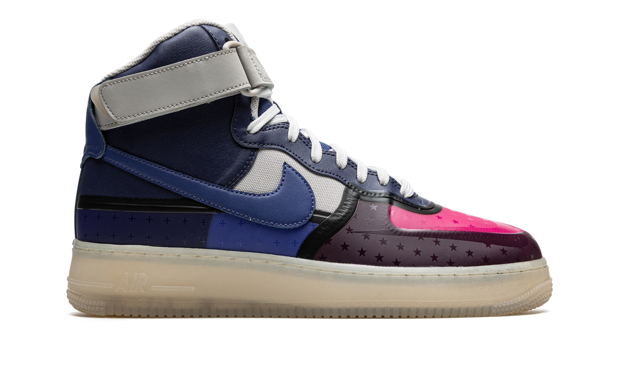Nike Air Force 1 High '07 Premium Thunder Blue Pink Prime DV1015 437