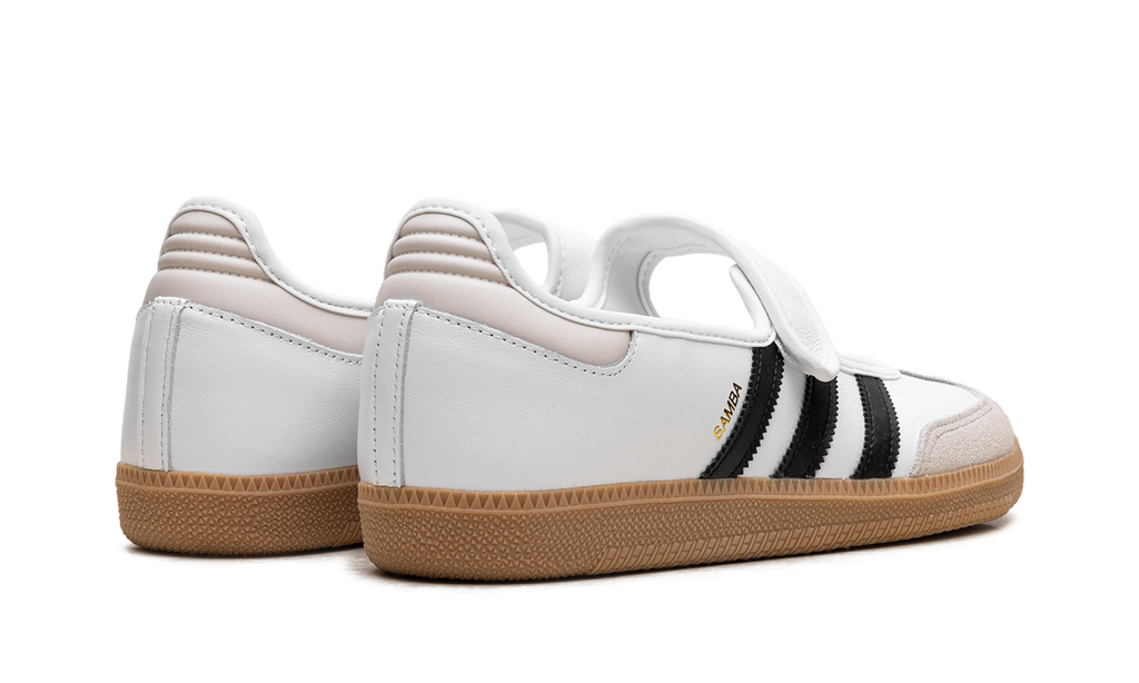 Adidas Samba Jane White Black Gum JR1402