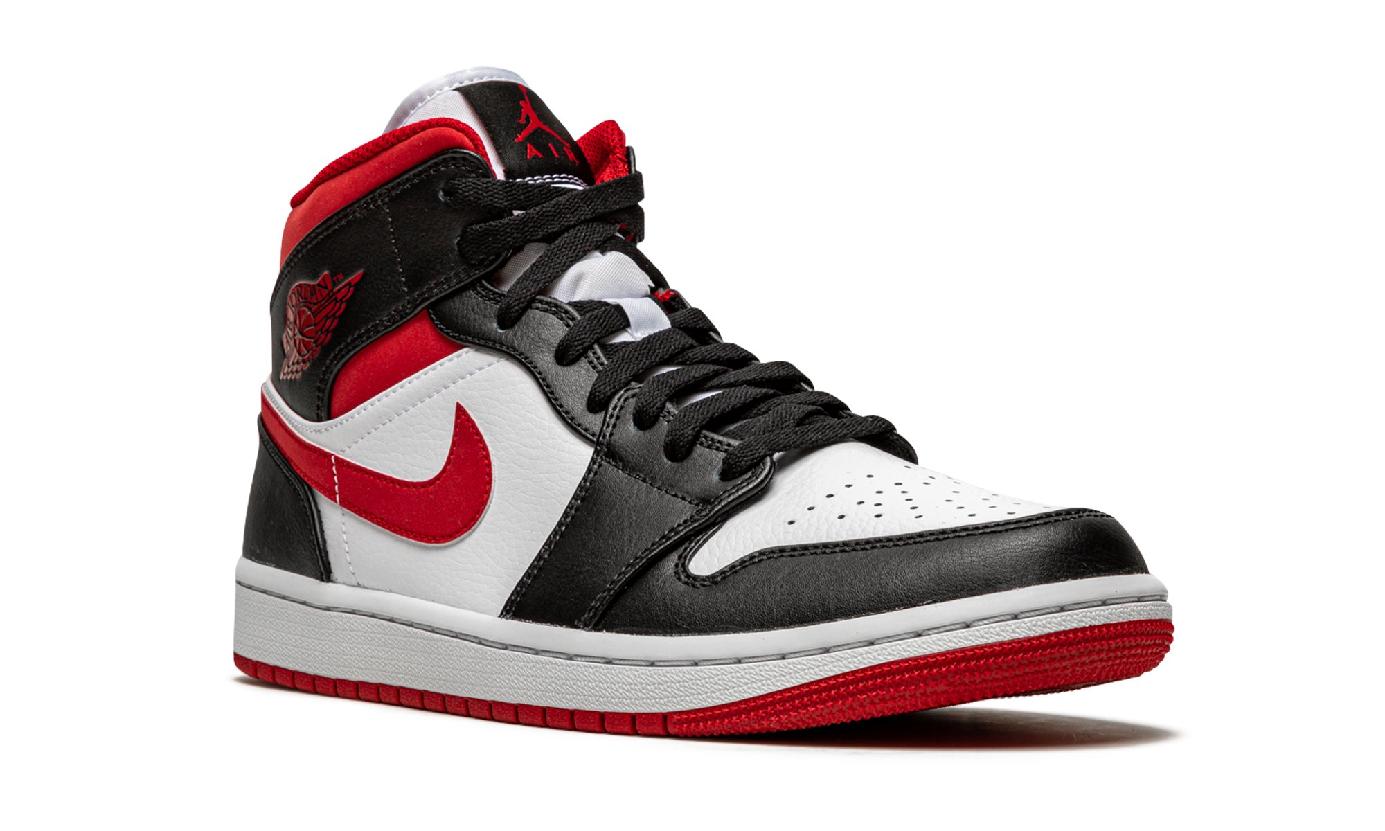 Air Jordan 1 Mid Metallic Red 554724 122