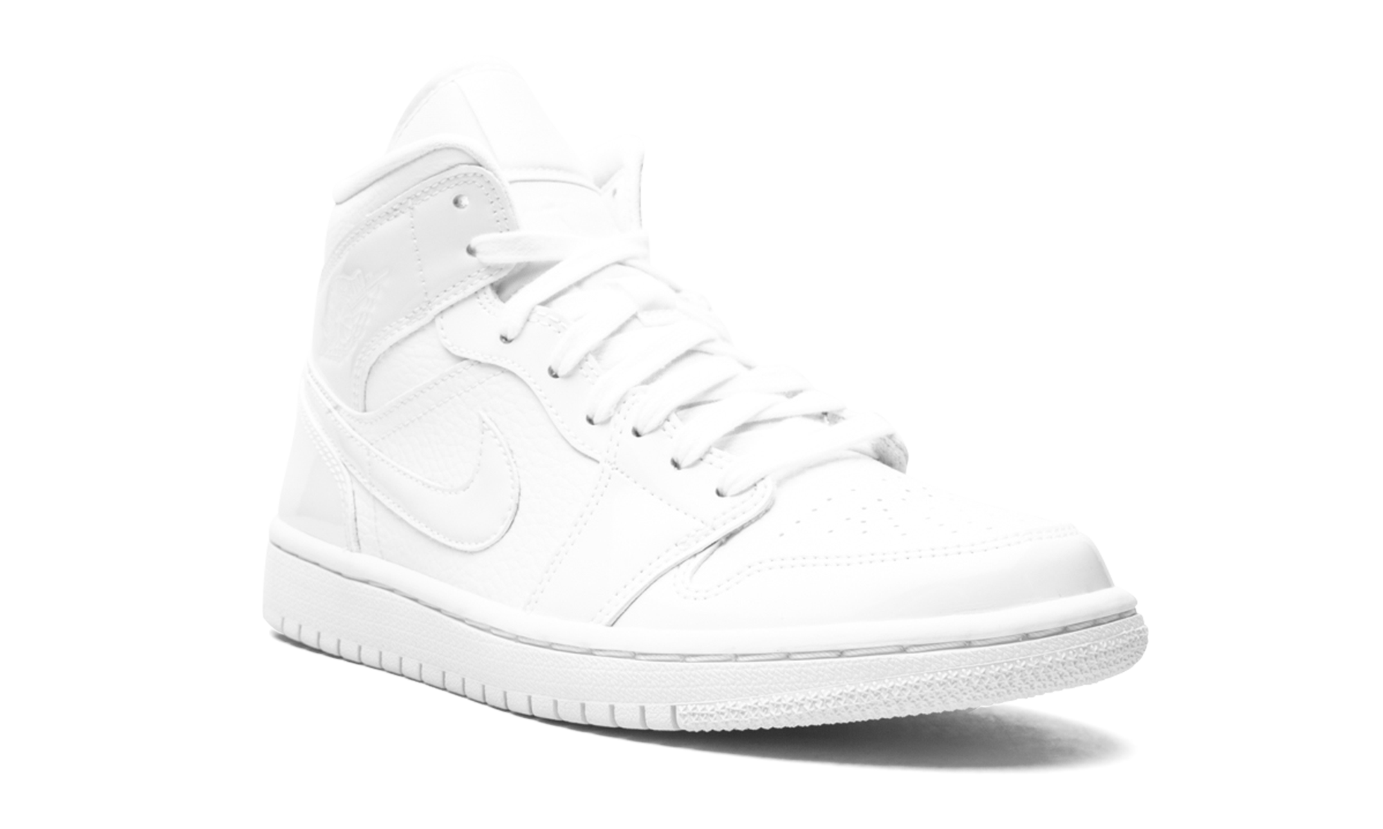 AIR JORDAN 1 MID WMNS Triple White BQ6472 100