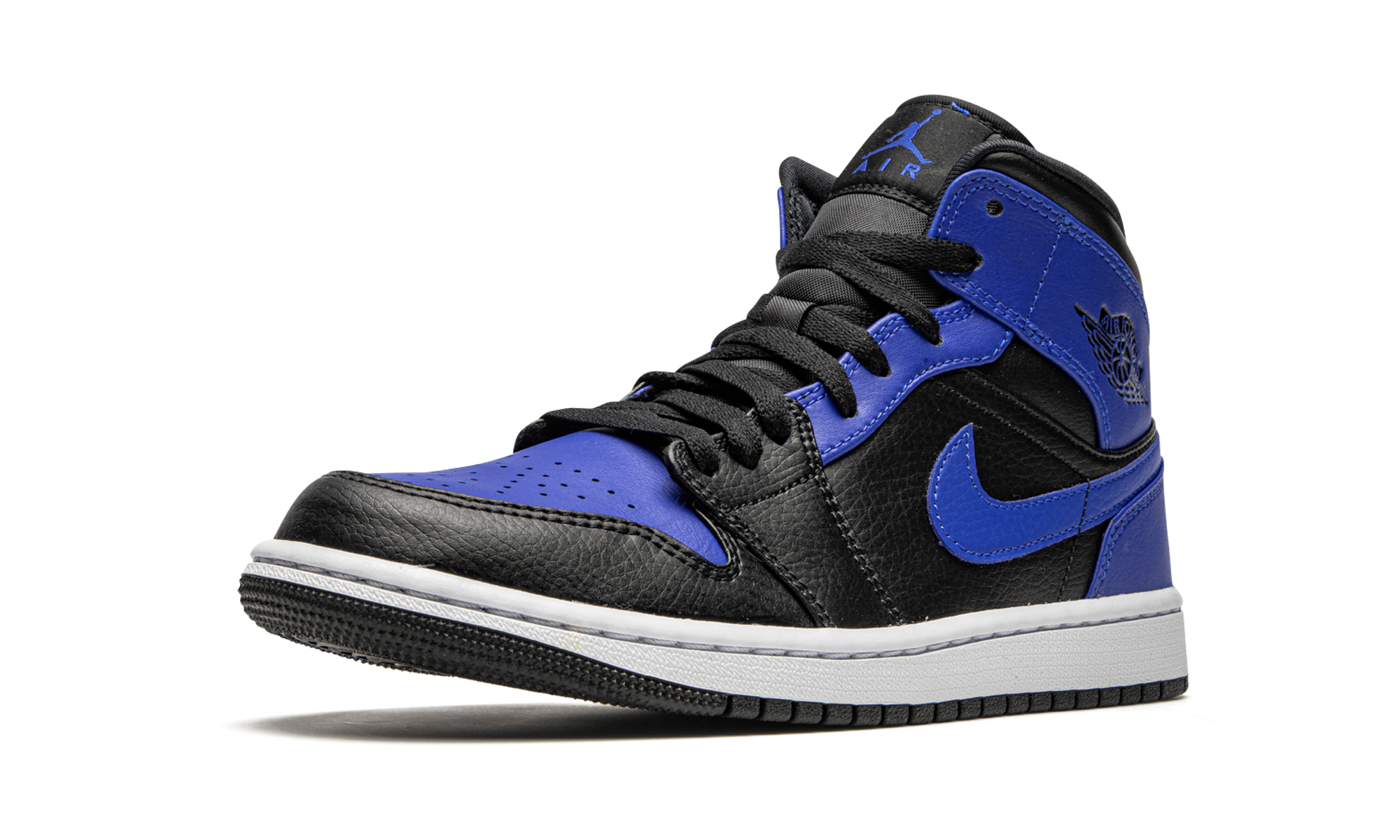 Air Jordan 1 Mid Hyper Royal 554724 077