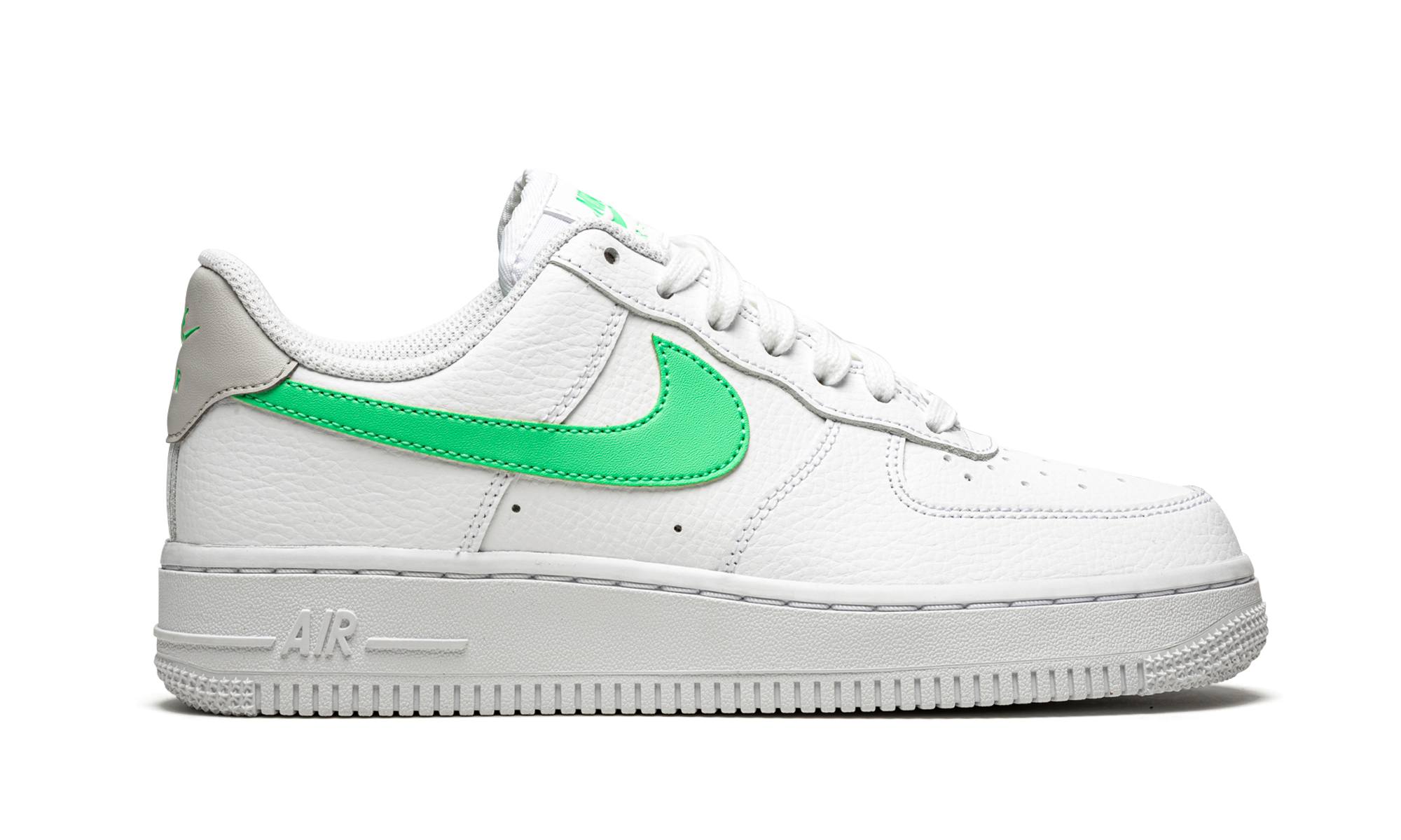 Nike AIR FORCE 1 LO '07 MNS WMNS White / Green Glow 315115 164