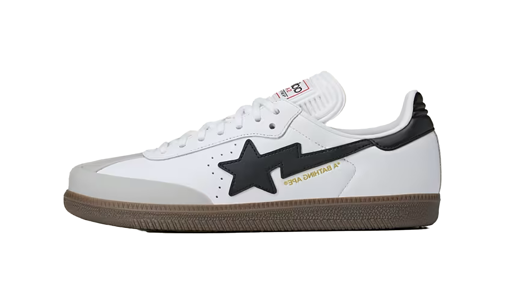 Adidas Samba Bape - White Black JR9245