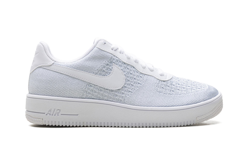 Nike AIR FORCE 1 FLYKNIT LOW 2.0 PURE PLATINUM AV3042 100